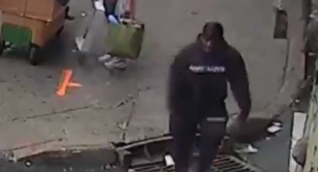 Image of suspect on camera