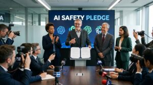 Major tech firms unveil new AI safety measures amid growing regulatory scrutiny