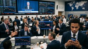 Global markets react as central banks signal next moves on interest rates