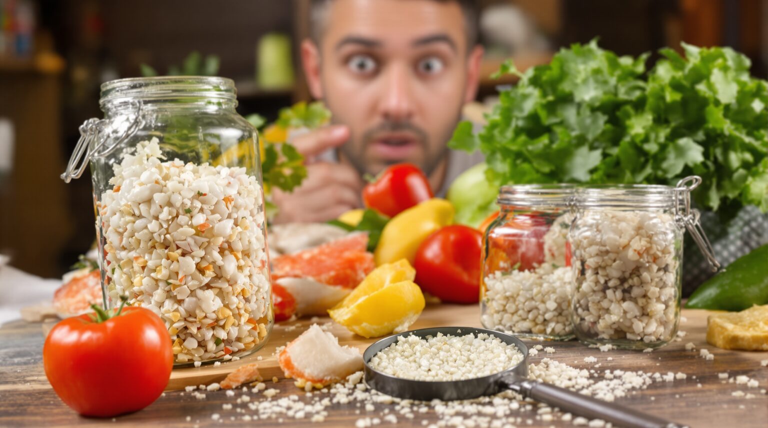 Eating Particles How microplastics infiltrate the food chain and impact human health.