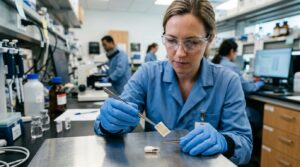 Scientists develop a swallowable paper battery to power internal medical devices