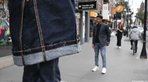Why ultra-wide denim cuffs are the season’s most polarizing streetwear detail