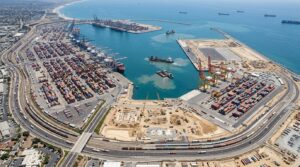 New satellite images reveal rapid expansion at major coastal port