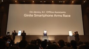 Tech giants unveil on-device AI assistants running entirely offline, igniting a new smartphone arms race