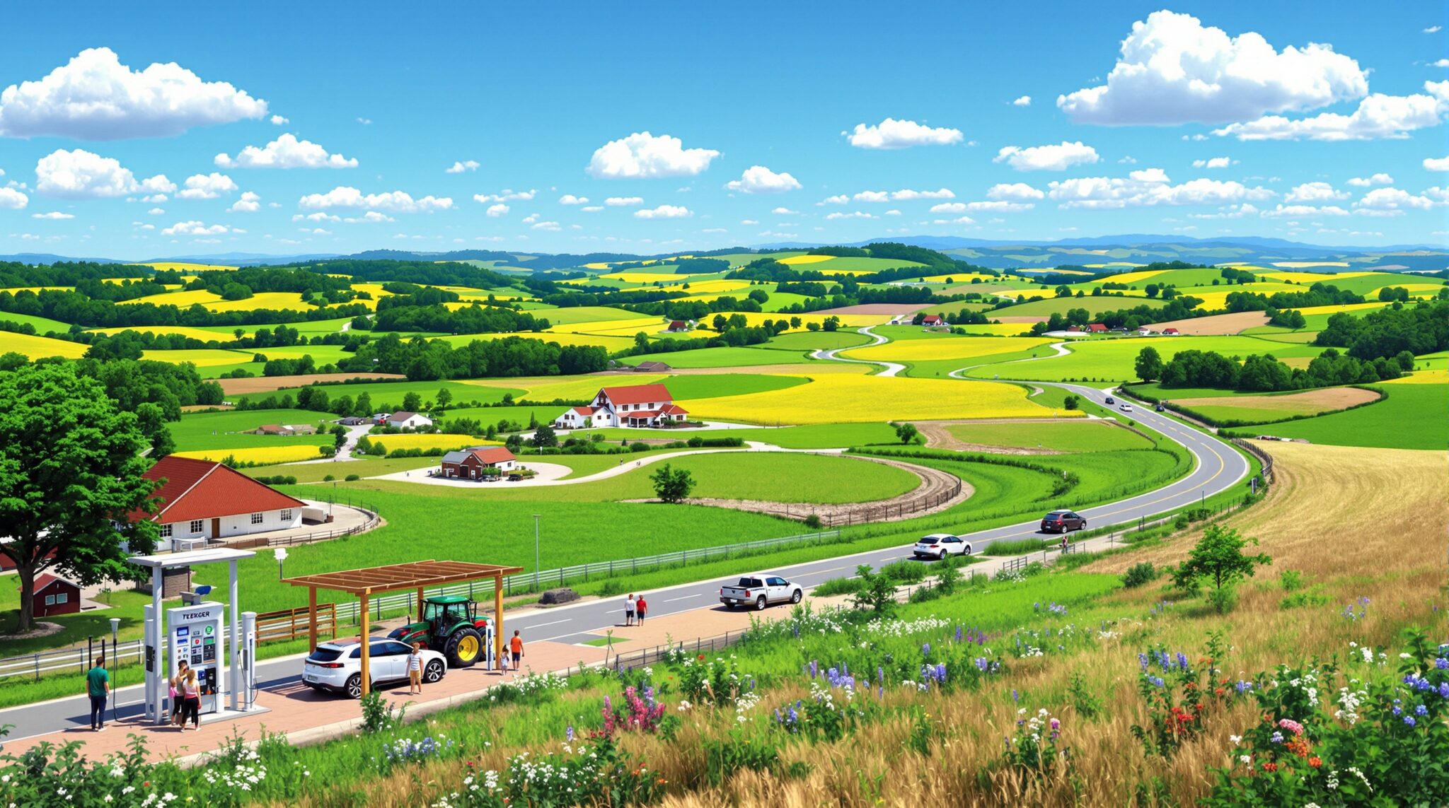 Why electric vehicles are transforming rural transportation networks