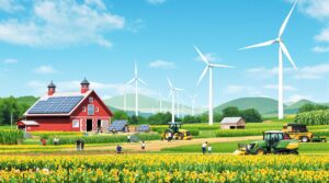 Breakthroughs in renewable energy technology transform farming practices