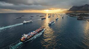 Global shipping snarled as Red Sea tensions escalate, forcing carriers onto longer routes around Africa