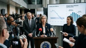 Central bank signals cautious path on interest rates as inflation pressures ease
