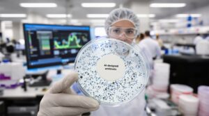 AI-designed antibiotic from generative models shows potent activity against drug-resistant bacteria in early lab studies