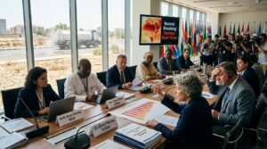 Global leaders push for new climate funding deal after record-breaking summer heat wave
