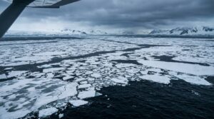 Antarctic sea ice reaches third-lowest winter peak on record
