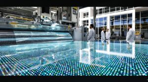 Quantum dot inks enable printable solar windows for energy-harvesting buildings