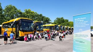 Electric school buses cut pollution and costs as districts race to replace diesel fleets
