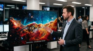 NASA unveils new Webb telescope images highlighting star birth in a nearby nebula